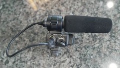 Sony XLR-A2M XLR Audio Adapter + Sony ECM-XM1 Shotgun Microphone