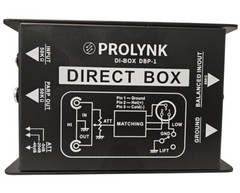 Direct Box passive Prolynk Professional instrument directbox
