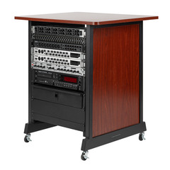 Gator Rok-It 14U Wood Rack Cabinet – Cherry