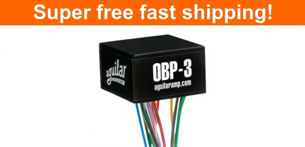 Aguilar OBP-3SK 3-Band Stacked Boost/Cut On Board Bass Preamp with Toggle