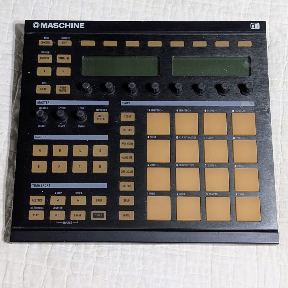 Native Instruments Maschine Controller Interface NOT TESTED No Power Cord AS-IS