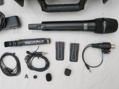 Sennheiser AVX Wireless Kit x 2 + AVX Mic + Custom B&H Pelican case!