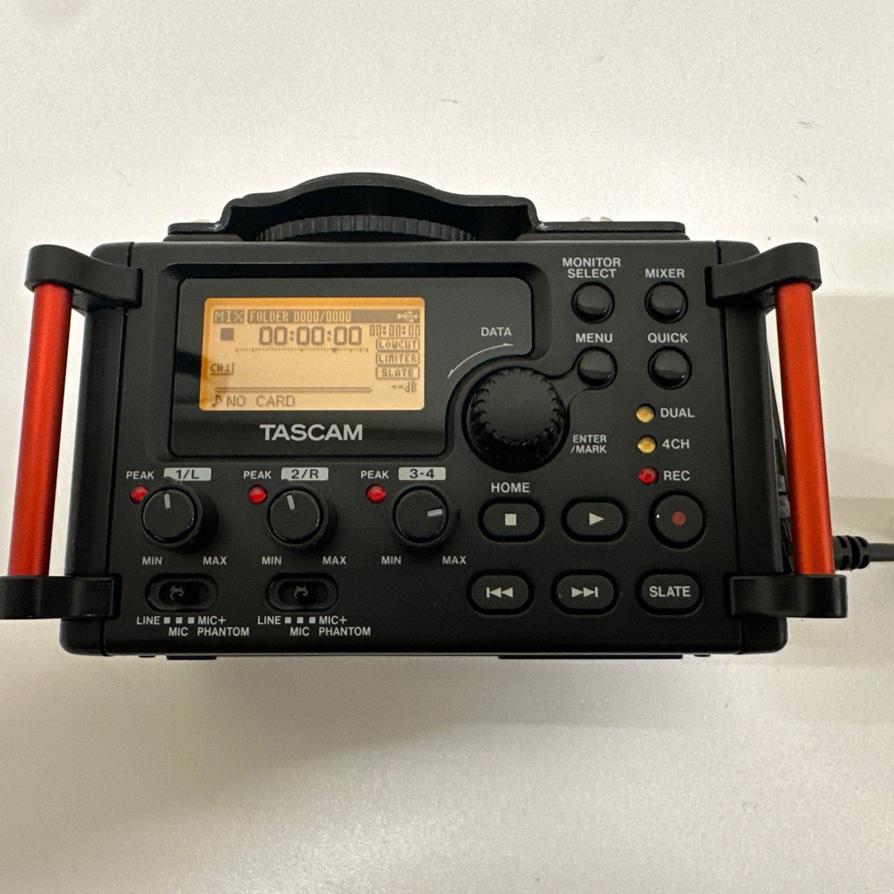 TASCAM DR-60DMKII Portable Recorder Designed for DSLR Filmmakers