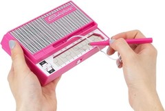 Pink Special Edition Pocket Synthesizer – Mini Vintage Musical Instrument