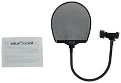 Rockville RCM01 Studio Recording Microphone+Shock Mount+Warm Audio Pop Filter