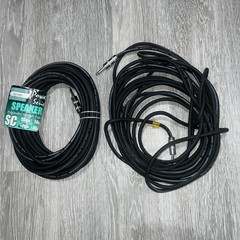 2 x CBI Pro Speaker Cable Flex Jacketed12Gauge 50 Feet