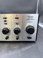 VTG TEAC Mixer AX-300 6 Channel Audio Mixer Microphone and Line Level RARE