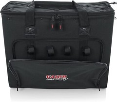 Gator Cases Portable 4U Rack Bag with 14″ Rackable Depth; (GRB-4U)
