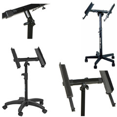 QuikLok Fully Adjustable Mixer Stand for Studio Equipment Locator, Caster QL-400