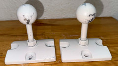 Pair Of JBL 179-00002-00 179-00002-01 Ball Mounts for Control 25 and 28 Speakers