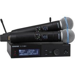 Shure SLXD24D+/B58 Dual Handheld Wireless Microphone System