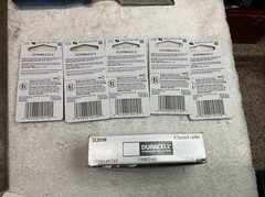 5 2016 Duracell Coin Cell Batteries-Lithium 3V-(CR2016, ECR2016, DL2016) Ex 2030