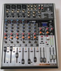 Behringer XENYX X1204USB 12-Channel Mixing Console USB 24-Bit FX Phantom Power