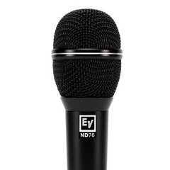 Electro-Voice ND76 Capsule Black Dynamic Cardioid Vocal Microphone Mic