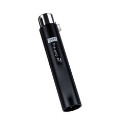 Aluminum Alloy XLR Microphone Gainer +28DB 10-20kHz Freq Lossless Amplification