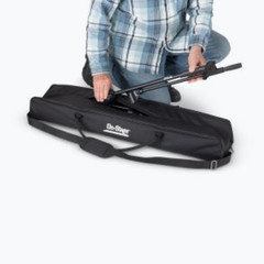 Tripod Mic Stand Gig Bag + Quik-Release Microphone Adapter & Clip Utility Kit