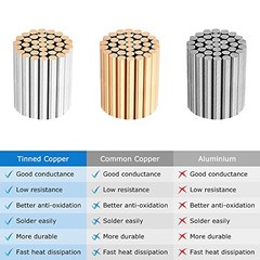 22 Gauge 3 Conductor Electrical Wire, 16.5FT 2464 22AWG 3 16.5 FT 22 AWG-3C