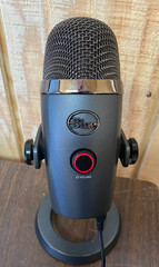 Blue Yeti Nano Condenser USB Podcast Music Recording Microphone Grey Works