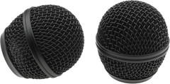 2 PCS Microphone Ball Head Mesh Grill SM58 Microphone Head Replacement Microphon
