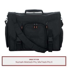Gator Cases 19″ Messenger Bag fits Numark Mixtrack Pro, MixTrack Pro II