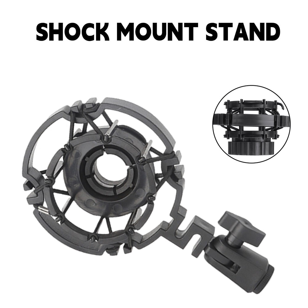 Microphone Shock Mount Stand Clip For AKG H-85 C2000 C3000 C4000 C414 2021’Kn