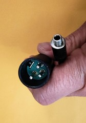TRAM Power Supply 48/24/12v Phantom Power XLR For Sennheiser 3.5mm Locking Jack