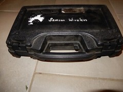Samson Professional Q7x Dynamic Vocal Mic Microphone & Dbx ST-2 Transmitter Case