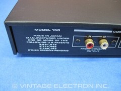 dbx 150 Type I Noise Reduction System – Audio Processor for Tape etc. (w/MANUAL)