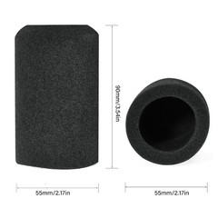 Soft Filter Windscreen for Microphones Clear Sound Recording and Streaming