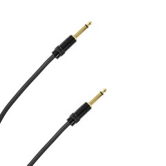 Audio2000’s E09112 12 Ft 1/4″ TS to TS Gold Plated Guitar Instrument Cable