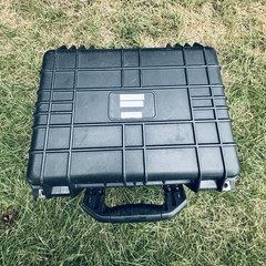 Radial Engineering Hard Case for Microphone, Foam Padded Plastic, Black Handle
