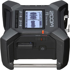 F3 2-Input / 2-Track Portable Field Recorder with Pro Field Kit Bundle with 64GB