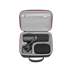 Hard Case for Shure MV7X MV7+ MV6 MV7 SM7B Microphones – Durable & Protective