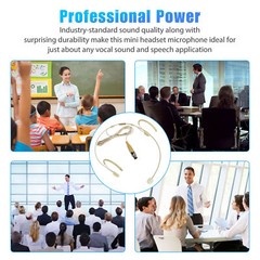Headset Mic Headworn Microphone Mini XLR 4 Pin TA4F For Shure Wireless System US
