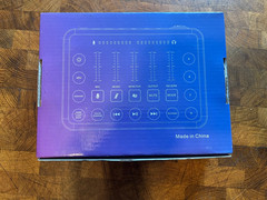 Live Sound Card and Audio w/ XLR Microphone Interface RGB PC Mixer for Streaming