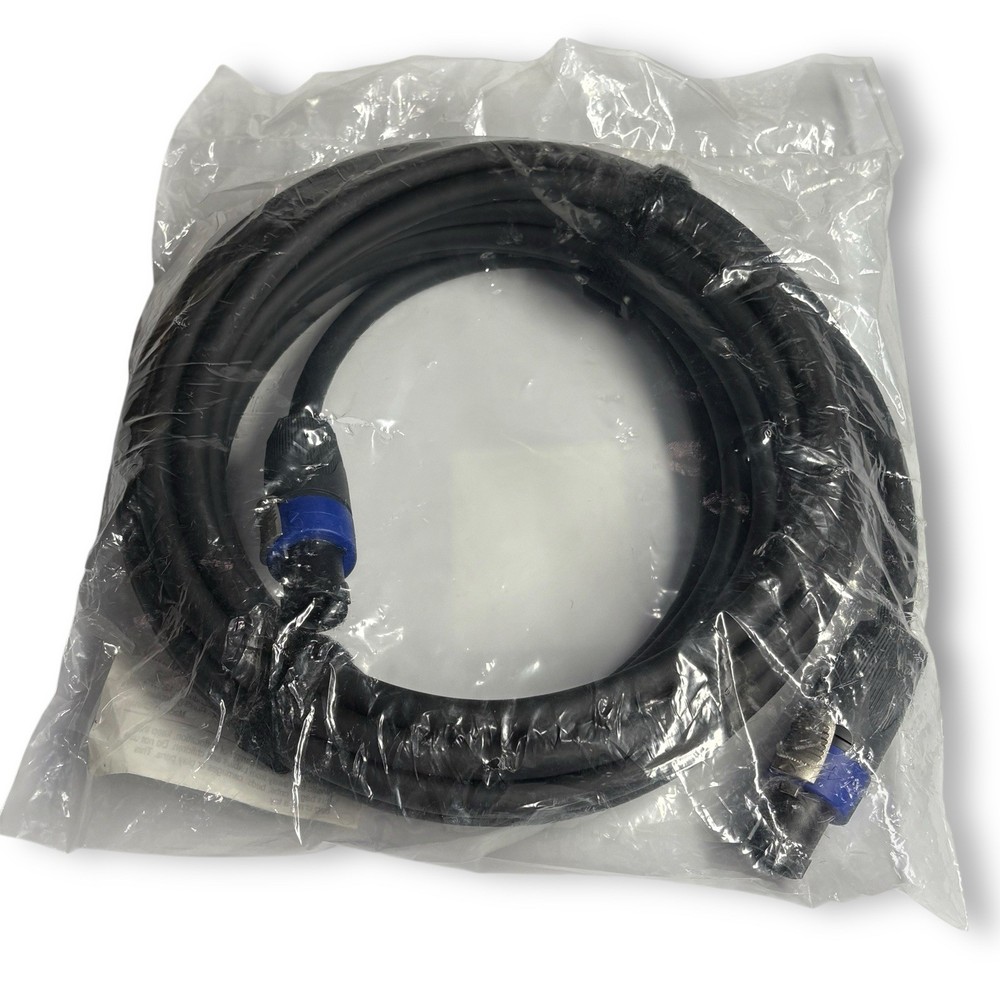 25 FT SpeakOn 2-Conductor 12AWG w/Neutrik NL4FX to NLFX GLS Audio Speaker Cable