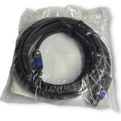 25 FT SpeakOn 2-Conductor 12AWG w/Neutrik NL4FX to NLFX GLS Audio Speaker Cable