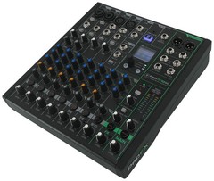 Mackie ProFX10GO 10-Channel Battery Analog Mixer w/FX/USB/Bluetooth+Mic+Boom Arm