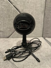 Blue Snowball iCE USB Mic for Recording & Streaming on PC & Mac – Black – No Box