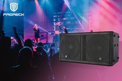 proreck Active Powered Dual 18 inch Subwoofer 5000W P.M.P.O