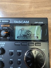 Tascam DP-006 Digital PocketStudio 6Track Multitrack Recorder