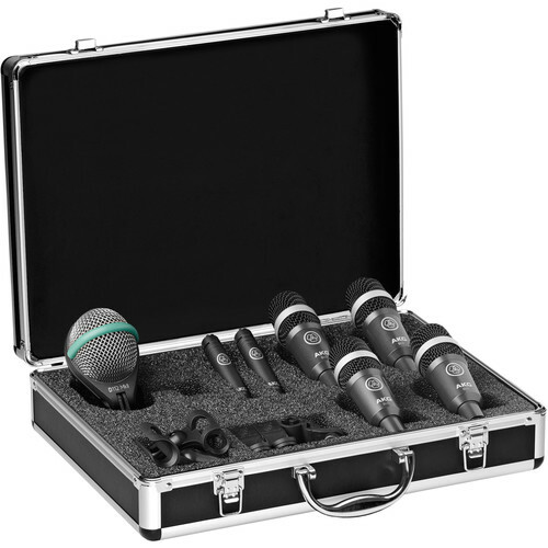 AKG Drum Set Concert one Microphone Set Drumset Mic Kit Concert1 I D112 C420 D40