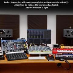 Wireless Midi Controller Mixer, Bluetooth Semi Weighted Professional dynamic …
