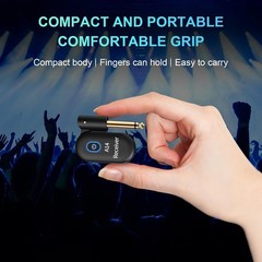 A14 Wireless Guitar System, 2.4GHz Rechargeable Transmitter Receiver, 24-bit …