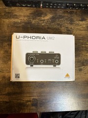Behringer U-Phoria UM2 USB Audio Interface Black