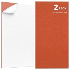 Acoustic Wall Panels Thickened Sound Proof Panel | Peel 2 Pack Honey Orange