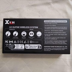 Xvive U2 Wireless Guitar System Black