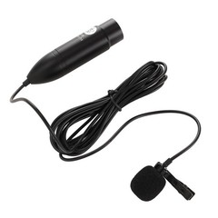 Clip On Lavalier Microphone For Speech Recording And Interviews Easy To Use