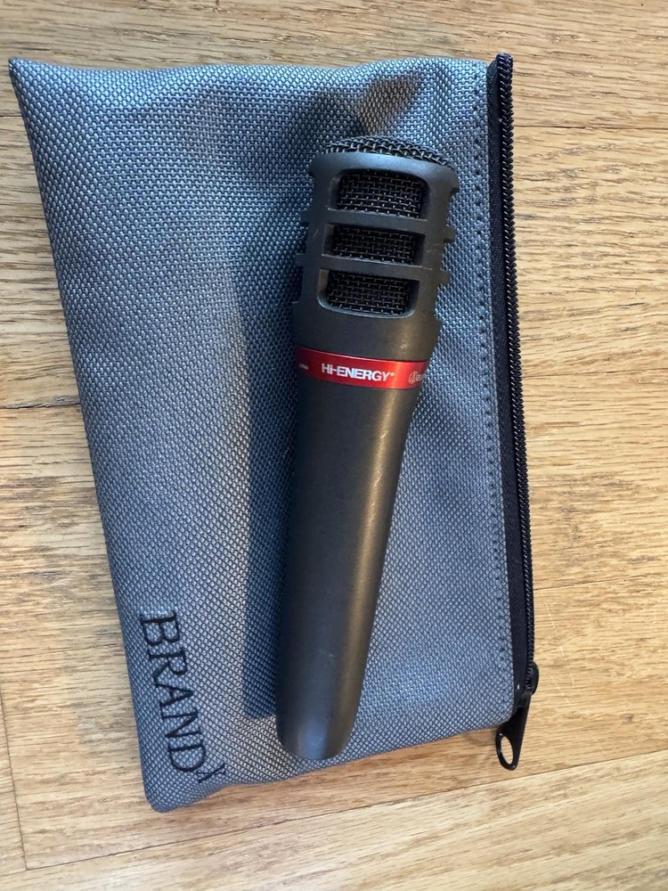 Vintage Audio-Technica ATM29HE Dynamic Mic Hypercardioid XLR Good Condition