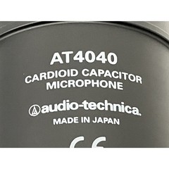 Audio-Technica AT4040 Large-Diaphragm Cardioid Condenser Microphone Box